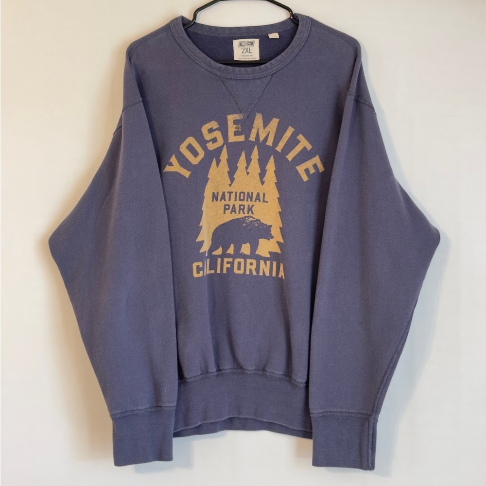 Heavyweight Yosemite National Park Sweatshirt Pullover
